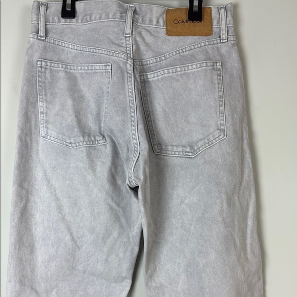 Calvin Klein Grey Boot Cut Straight Leg Jeans Denim Size 28 - Picture 4 of 10